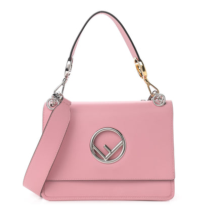 Fendi Vitello Century Opaco F is Fendi Kan I Shoulder Bag Rosa Blossom 1 of 10