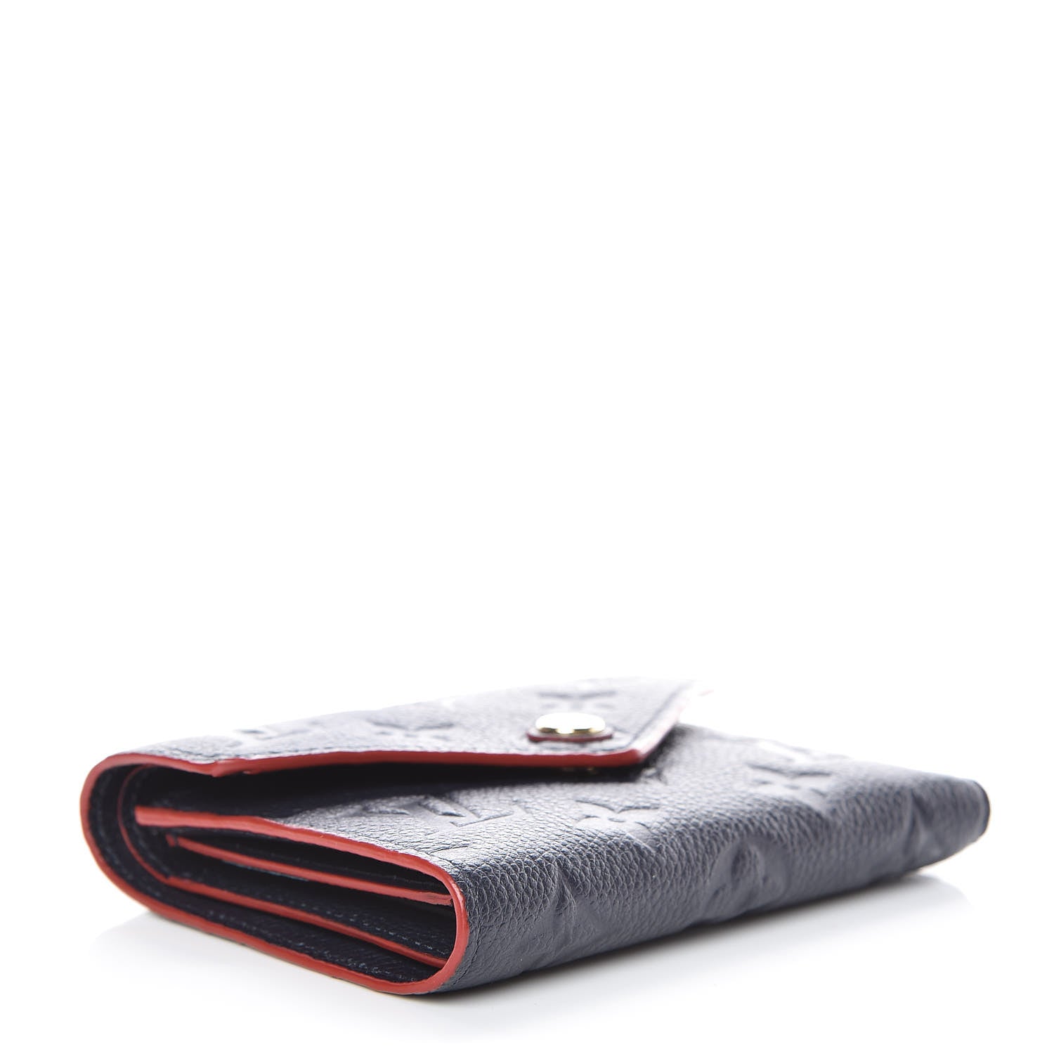 Louis Vuitton Empreinte Victorine Wallet Marine Rouge 4 of 10