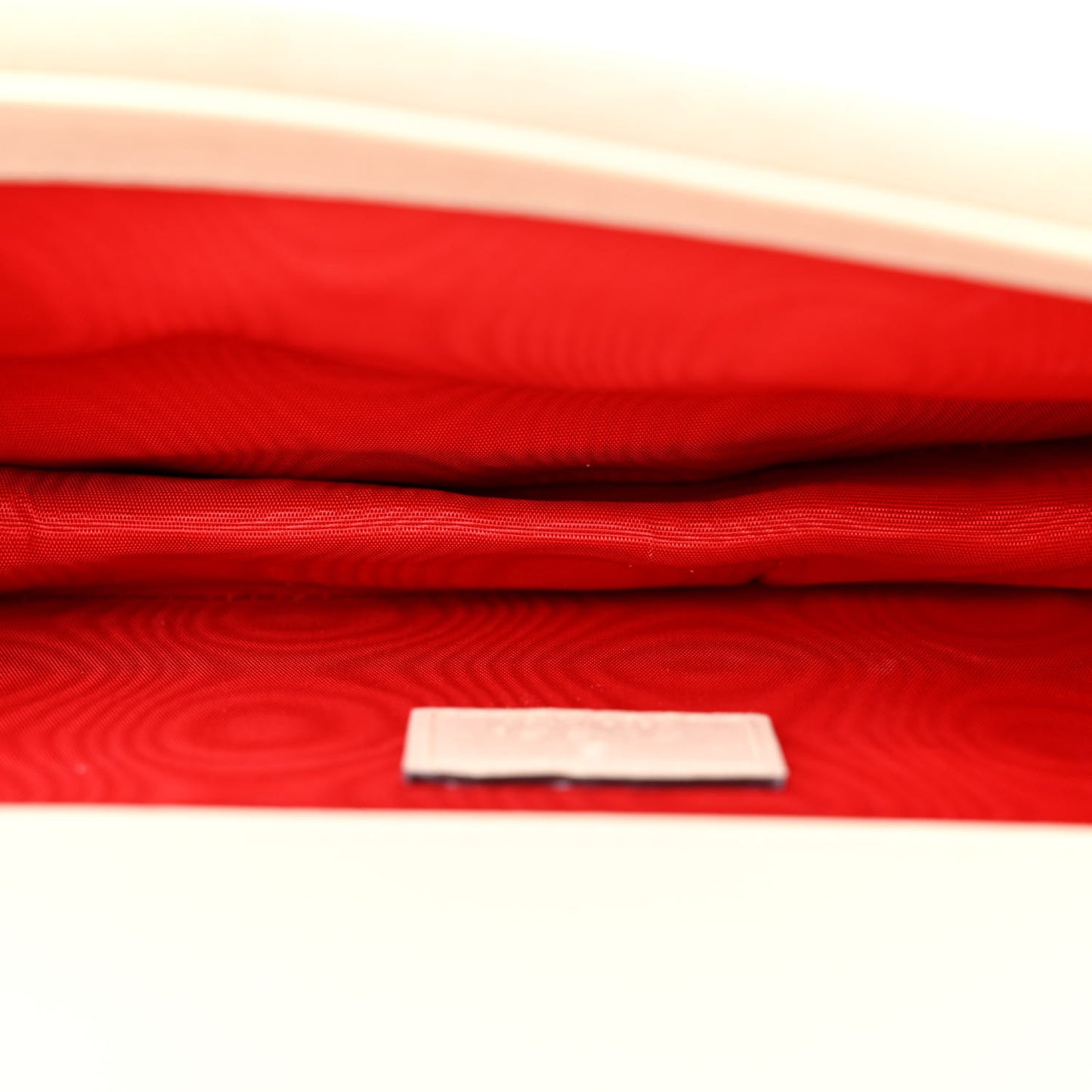Textured Calfskin Lunar New Year Small Dionysus Shoulder Bag Mystic White Red