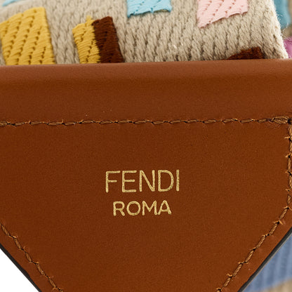 Fendi Canvas Calfskin FF 1974 Adjustable Strap You Multicolor Cuoio 4 of 6