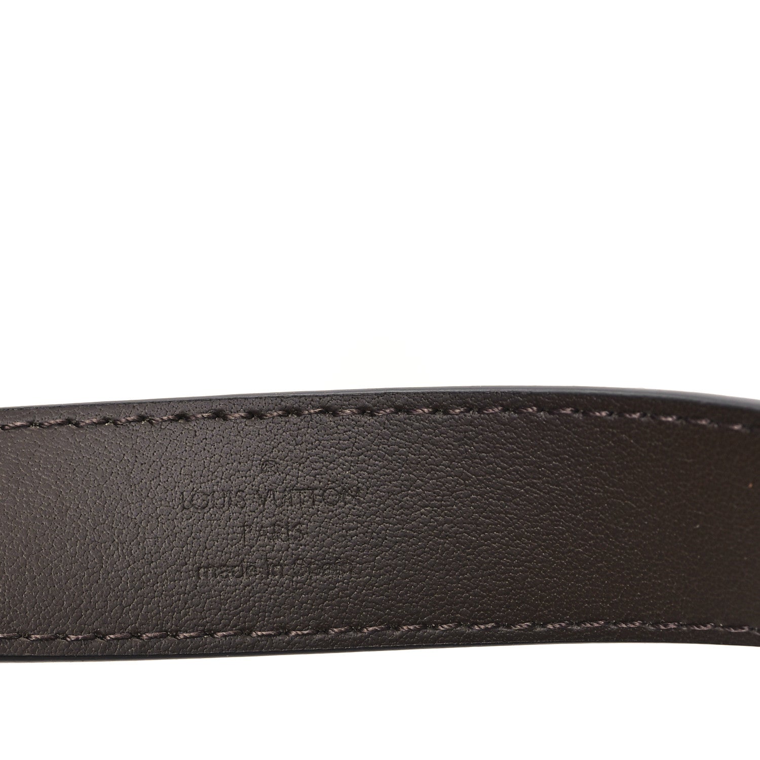 Louis Vuitton Mini Damier Ebene 25mm LV Initiales Belt 80 32 3 of 6