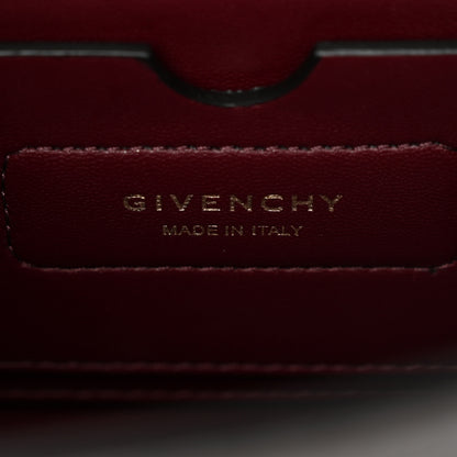 Givenchy Calfskin Crocodile Embossed Small Eden Storm Grey 6 of 9
