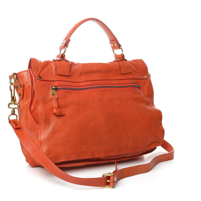 Proenza Schouler Lambskin Medium PS1 Satchel Orange Pepper 3 of 13