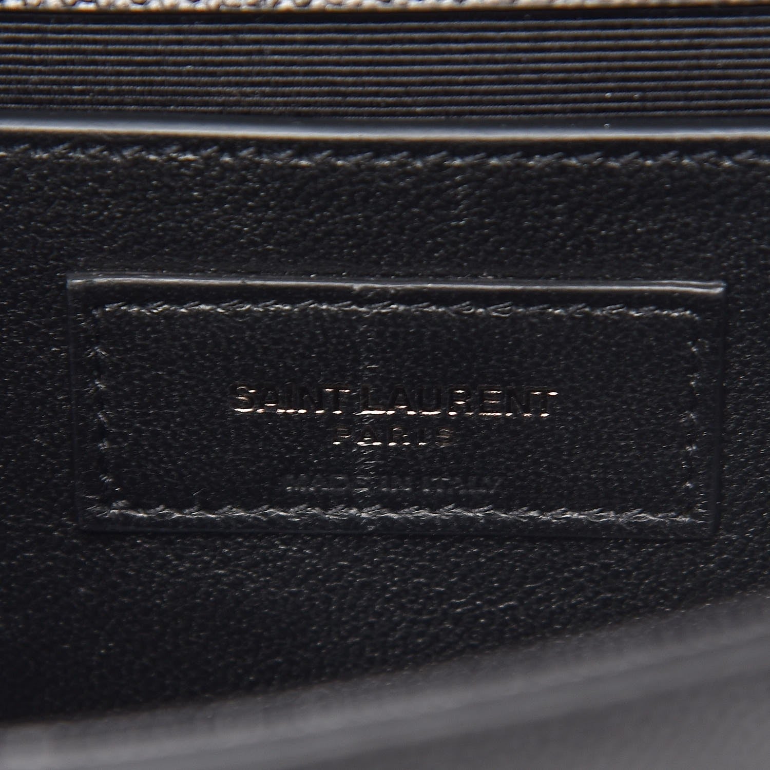 Saint Laurent Grain De Poudre Small Monogram Kate Satchel Black 7 of 7