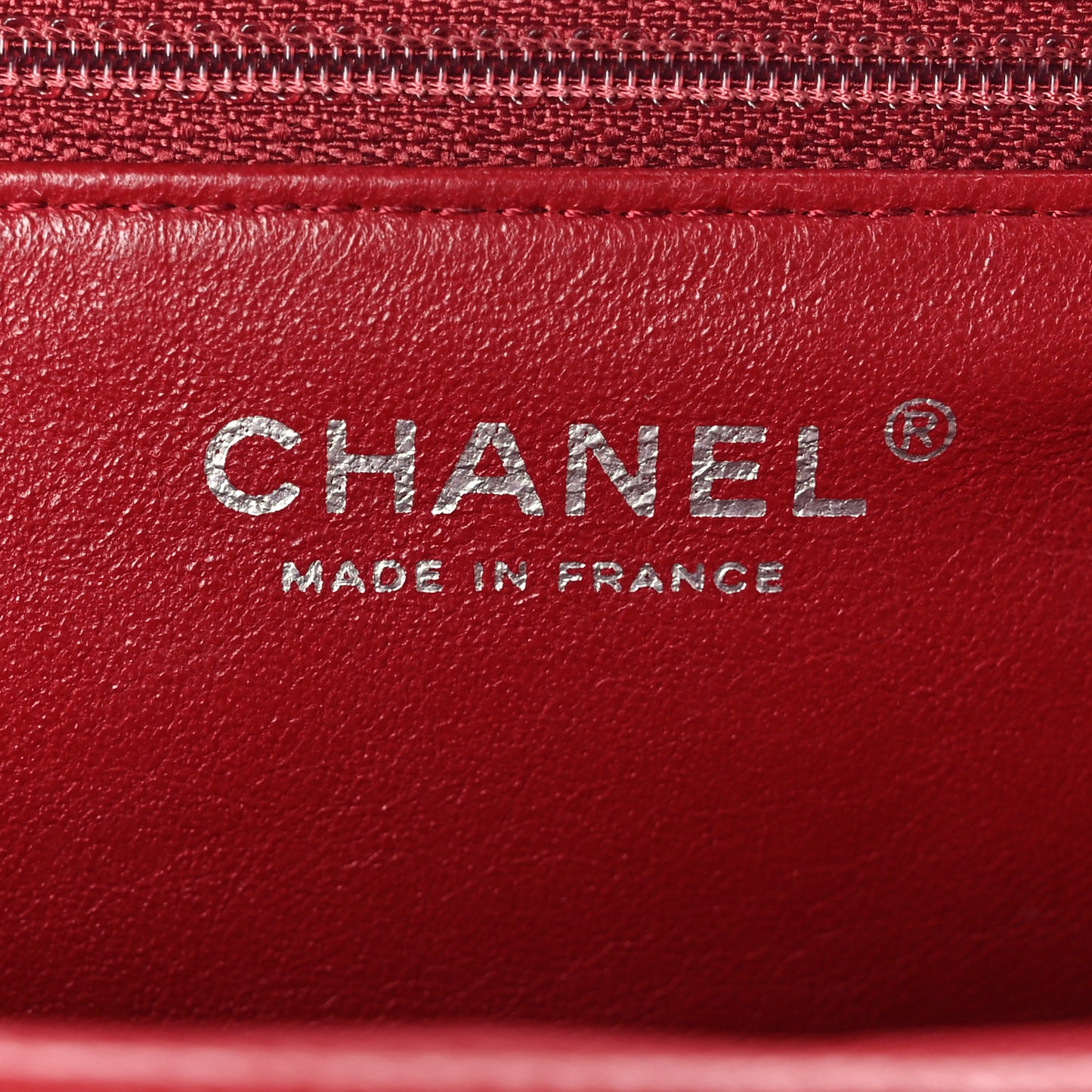 Caviar Quilted Timeless Clutch Red