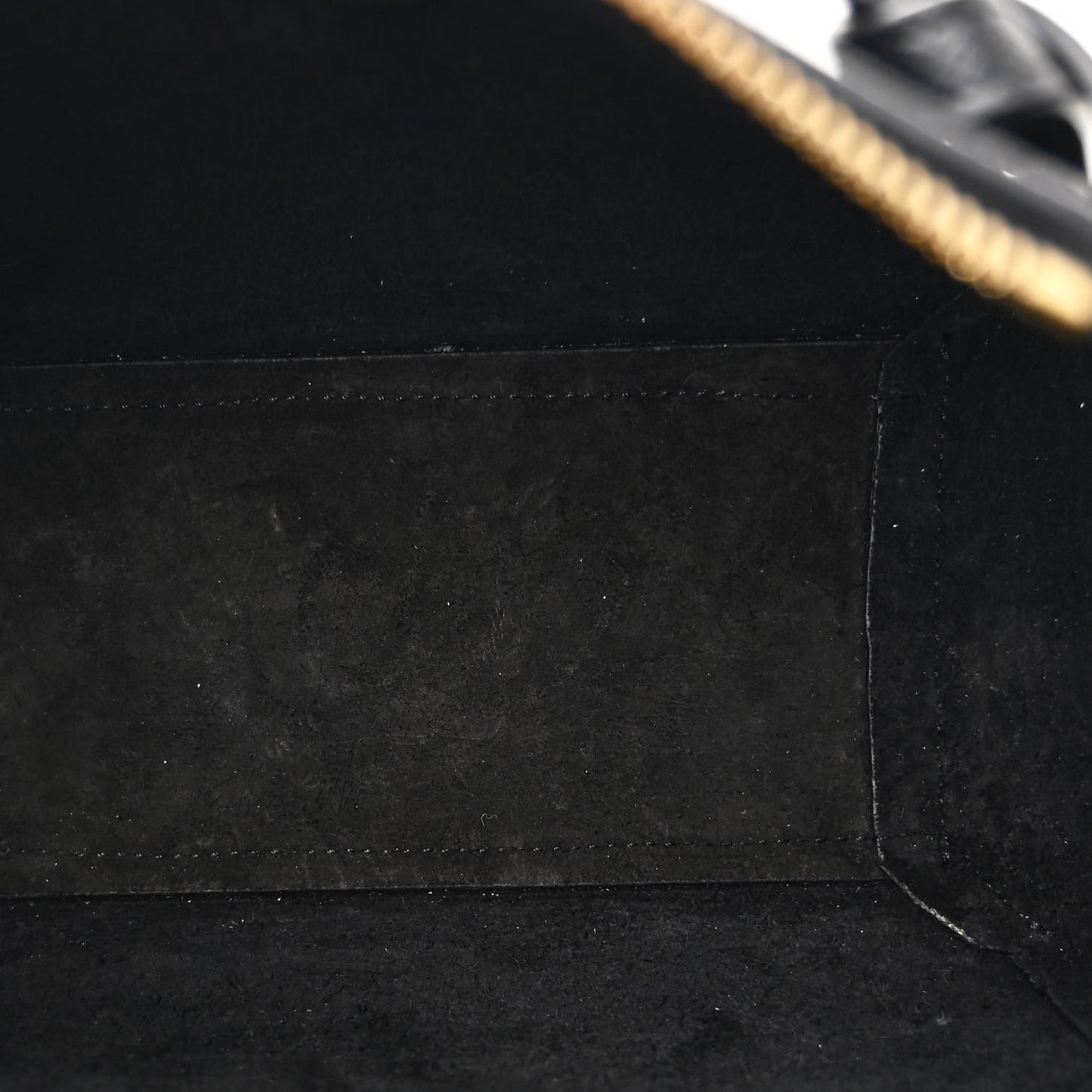 Grained Calfskin Nano Belt Bag Black