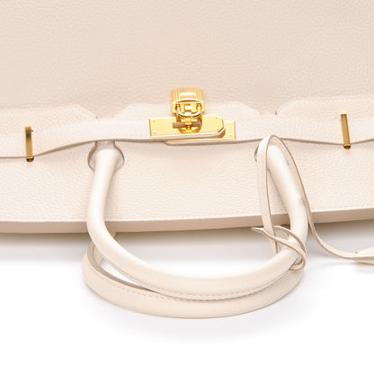 Hermes Togo Birkin 35 Craie 8 of 26