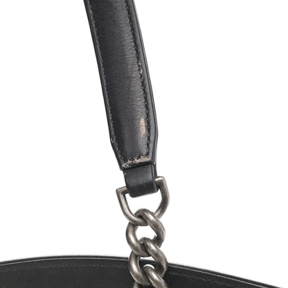 Chanel Caviar Quilted Small CC Bucket Bag Grey 11 of 12