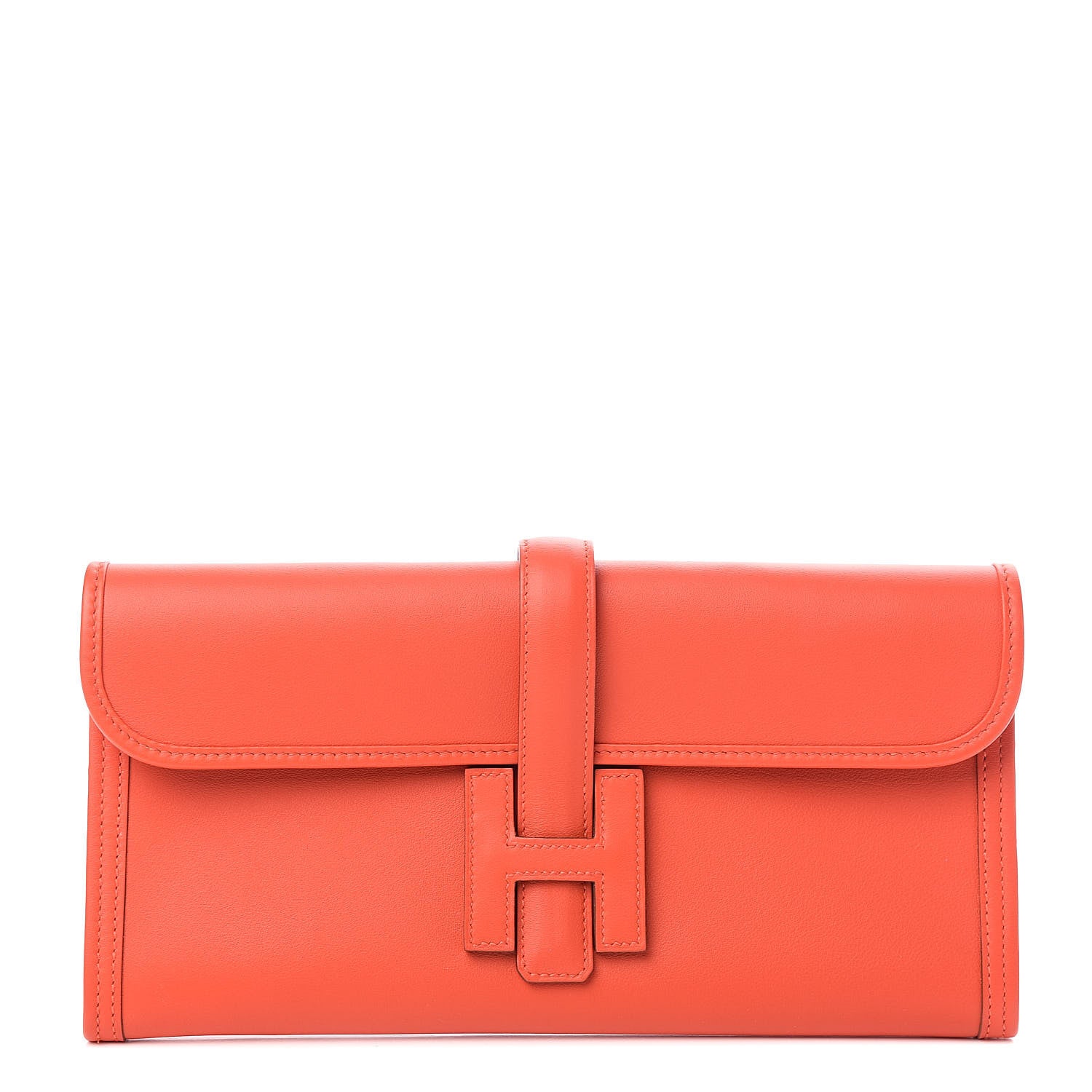 Hermes Swift Jige Elan 29 Clutch Capucine 1 of 8