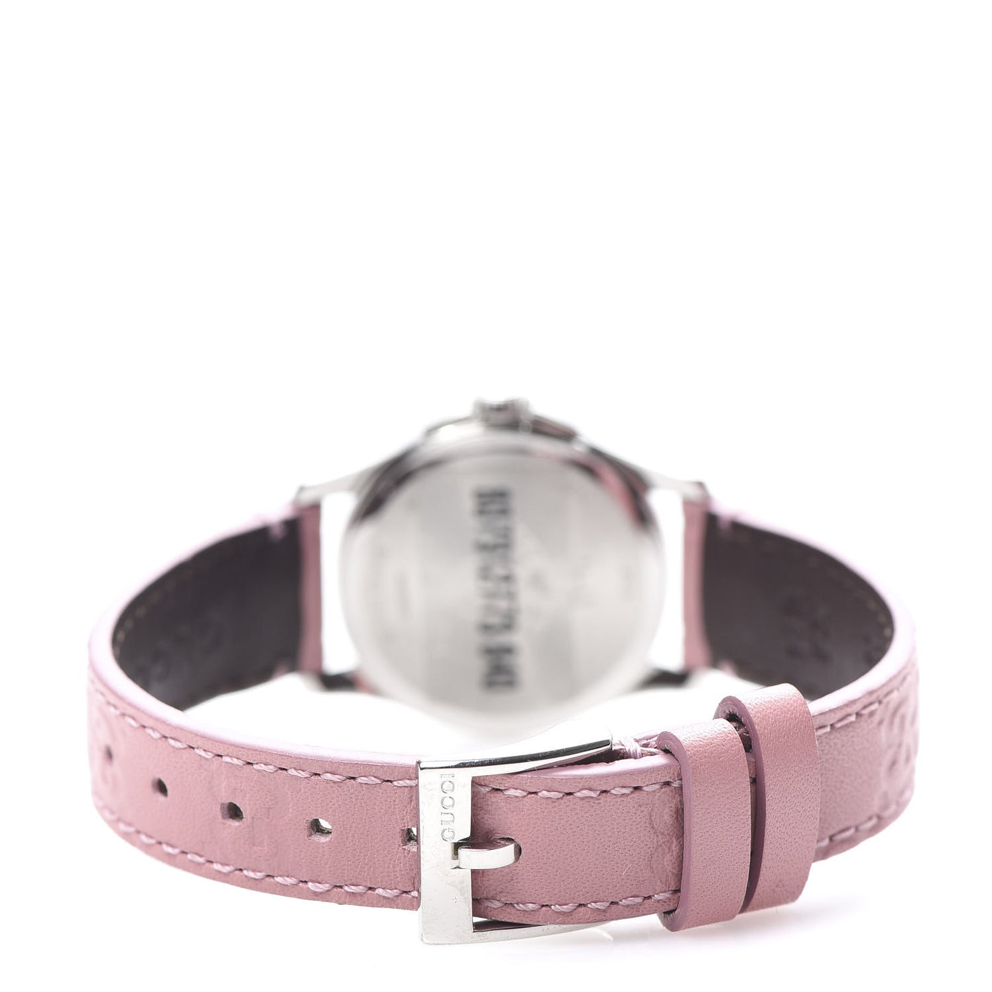 Stainless Steel Calfskin 27mm G-Timeless Quartz Watch Pink