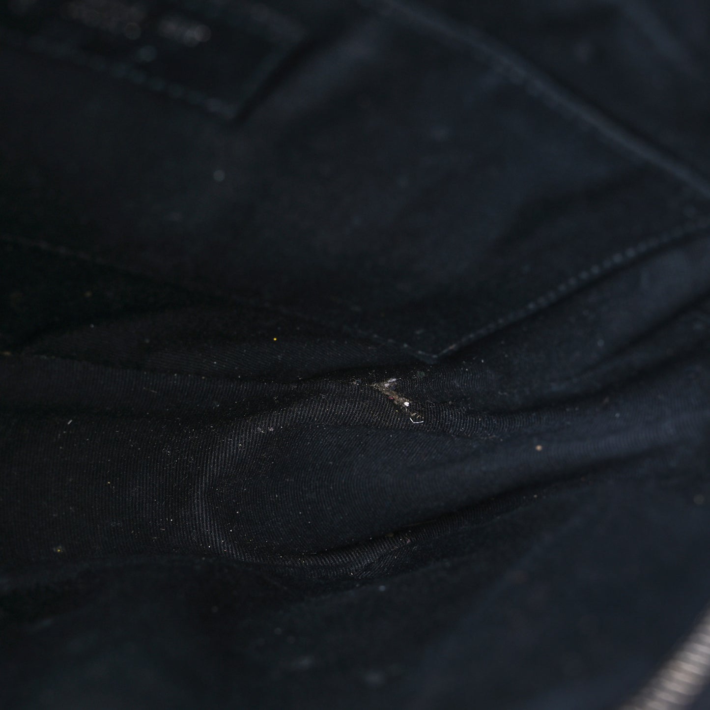 Calfskin Matelasse Monogram Lou Camera Bag Navy