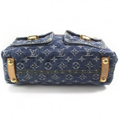 Louis Vuitton Denim Baggy GM Blue 4 of 10