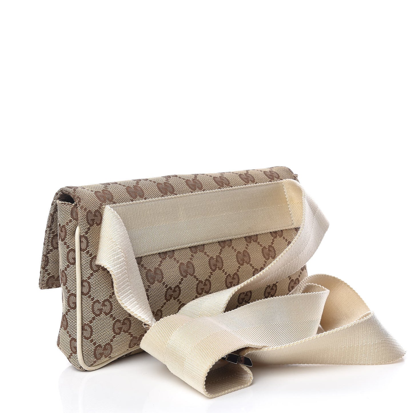 Monogram Belt Bag White
