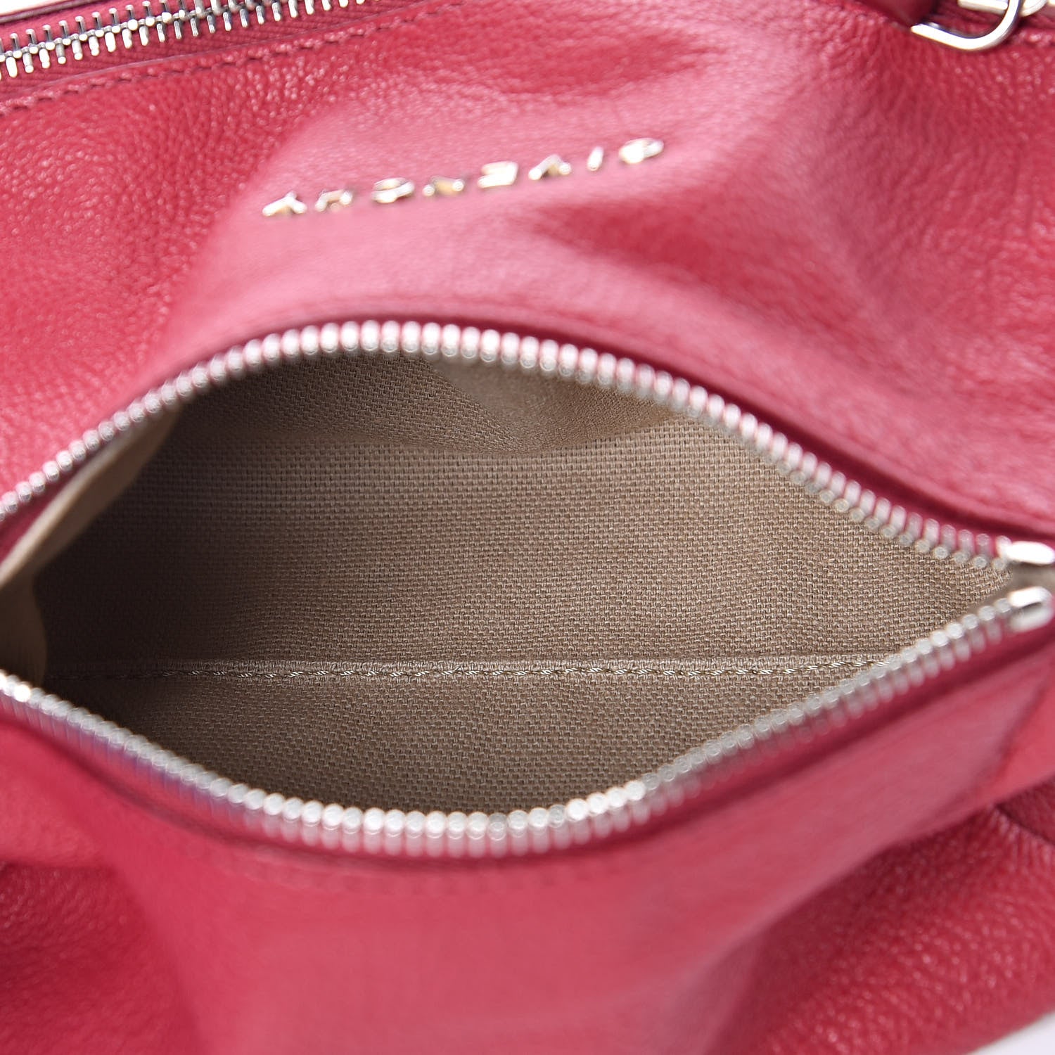 Givenchy Sugar Goatskin Pandora Wristlet Raspberry 5 of 10