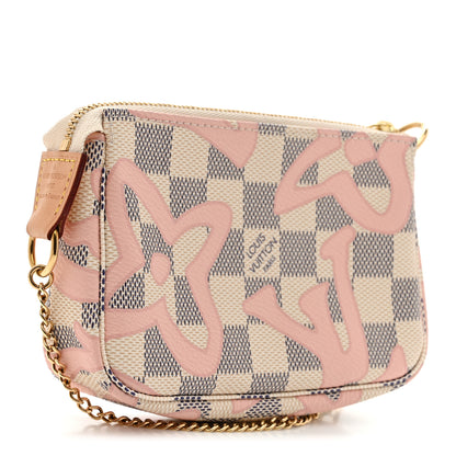 Louis Vuitton Damier Azur Tahitienne Mini Pochette Accessories 3 of 7