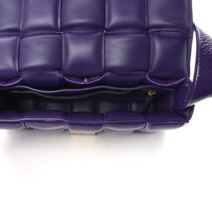 Bottega Veneta Textured Deerskin Maxi Intrecciato Padded Cassette Crossbody Bag Raisin 5 of 8
