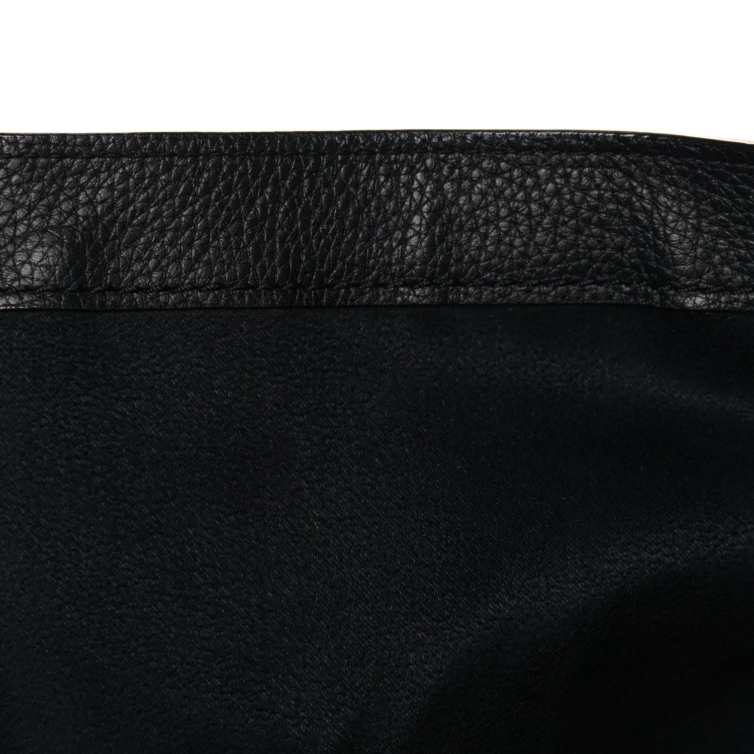 Celine Drummed Calfskin Shoulder Luggage Black 13 of 16