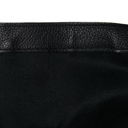 Celine Drummed Calfskin Shoulder Luggage Black 13 of 16