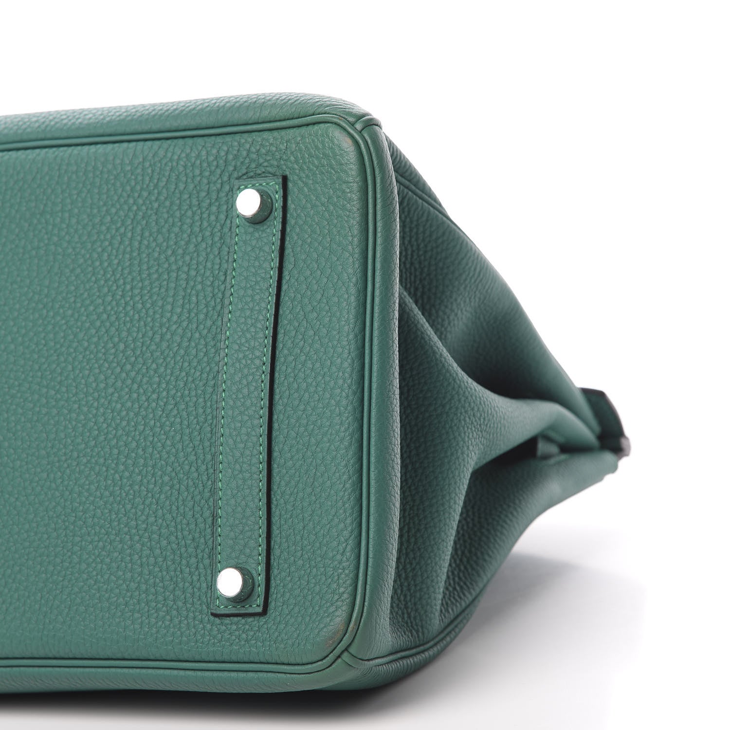 Hermes Togo Birkin 35 Malachite 10 of 17
