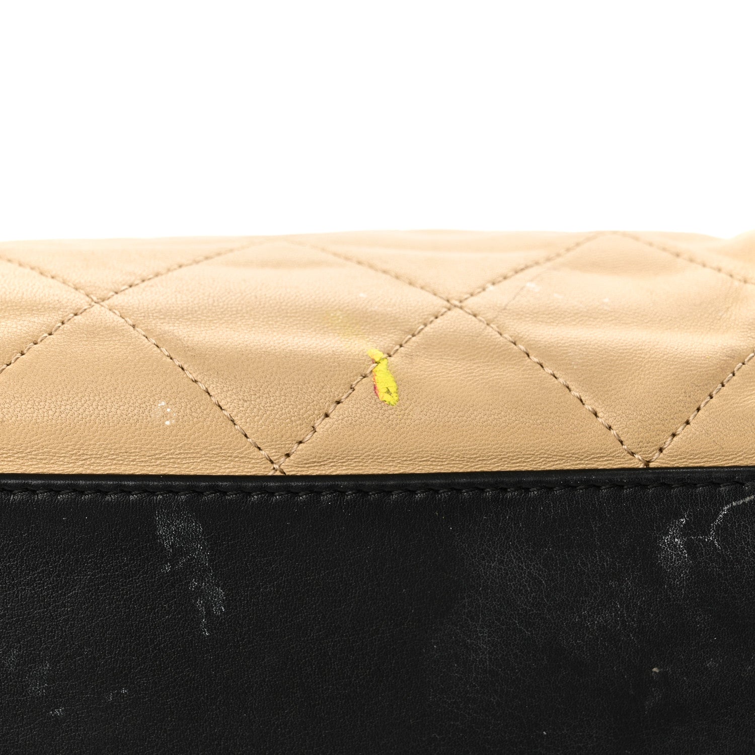 Chanel Lambskin Quilted Large CC Shopping Tote Black Rose Clair 14 of 14