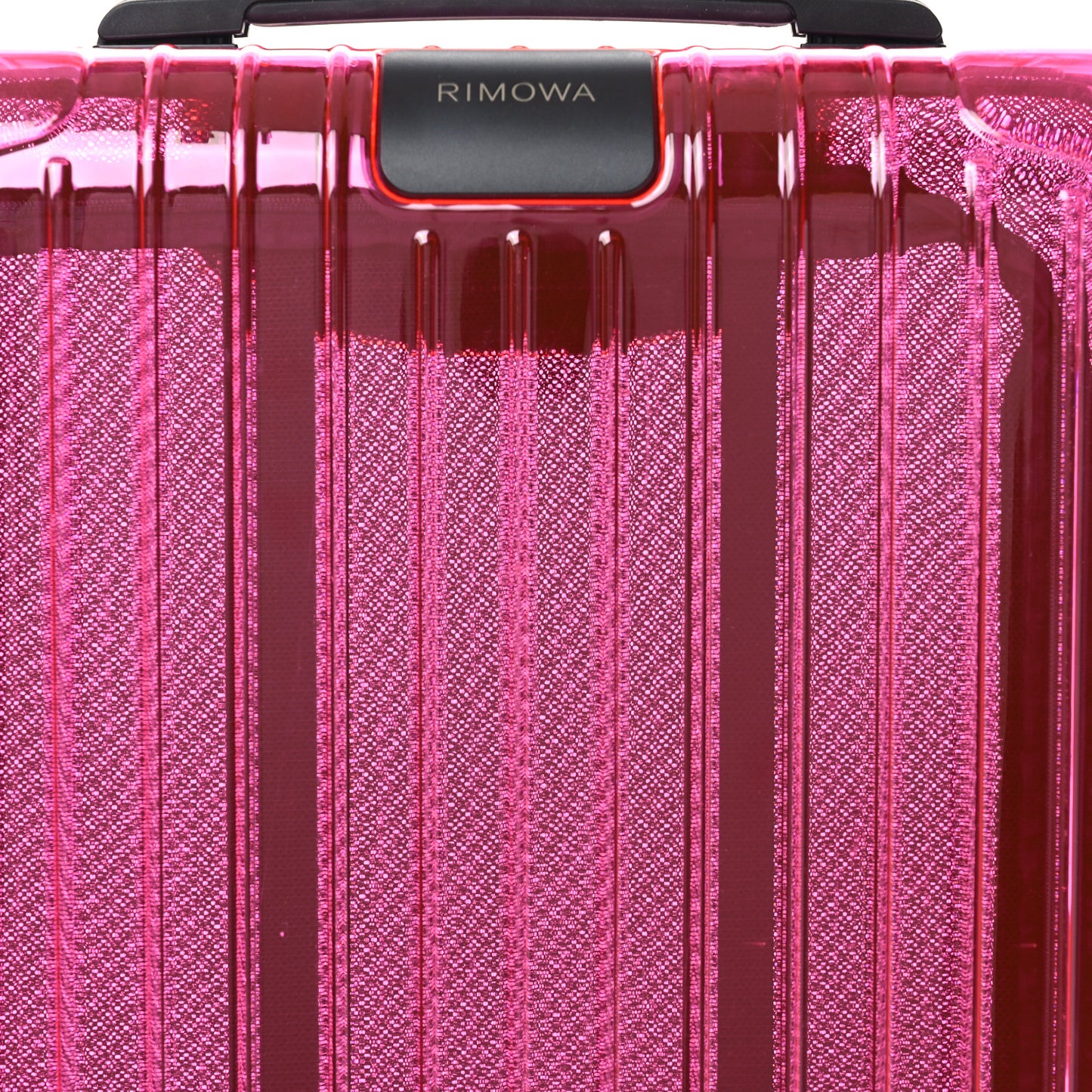 Transparent Polycarbonate Essential Cabin Neon Pink