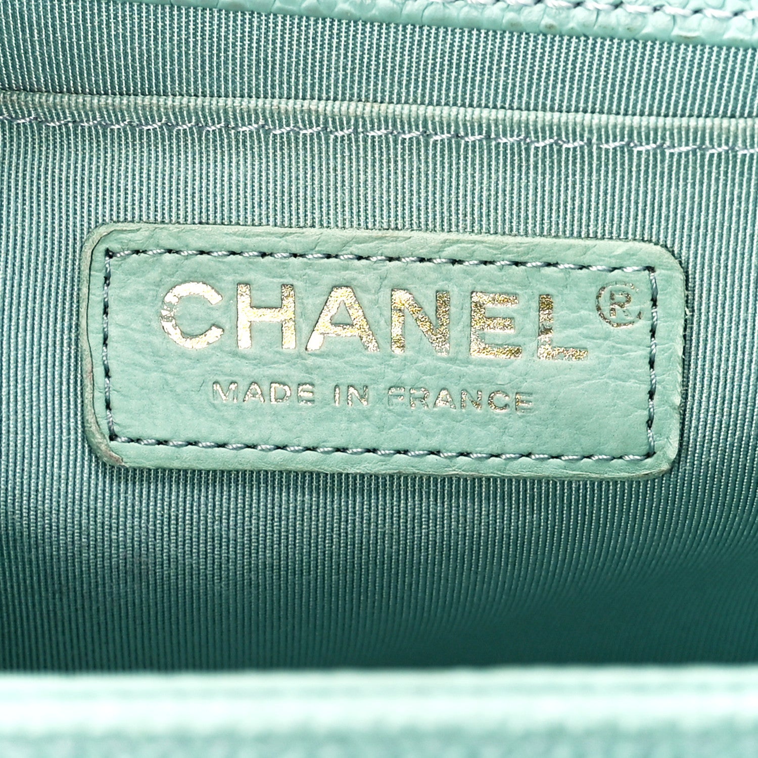 Chanel Caviar Quilted Medium Boy Flap Light Blue 6 of 11