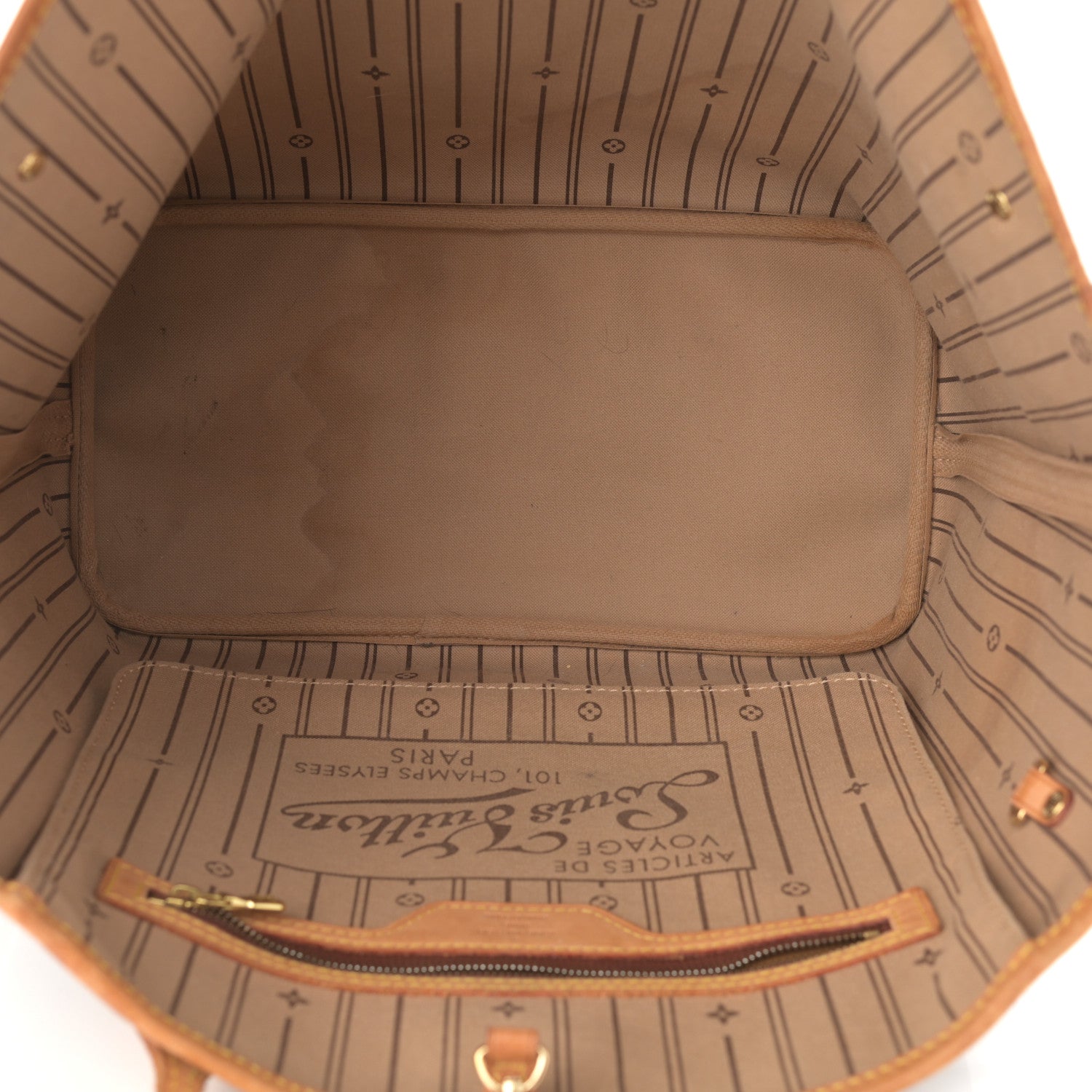 Louis Vuitton Monogram Neverfull MM 5 of 12