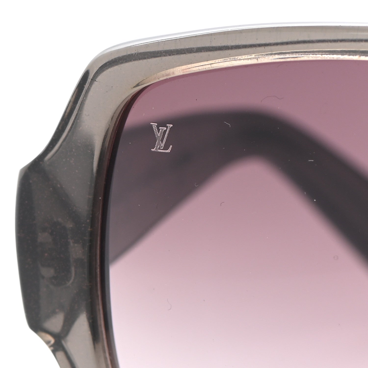 Louis Vuitton Obsession GM Z0072W Sunglasses Purple Glitter 7 of 8