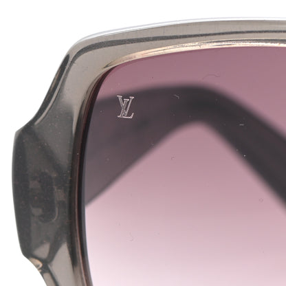 Louis Vuitton Obsession GM Z0072W Sunglasses Purple Glitter 7 of 8