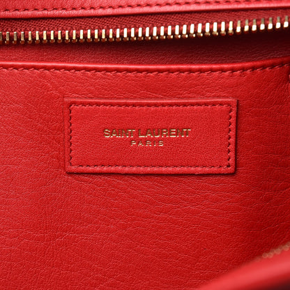 Saint Laurent Calfskin Small Classic Y Cabas Rouge Orient 6 of 6