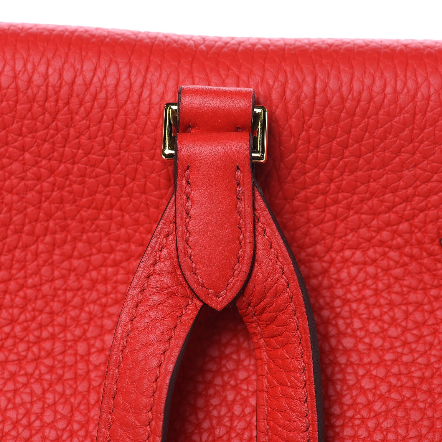 Hermes Taurillon Clemence Kelly Ado Backpack Rouge De Coeur 22 of 22