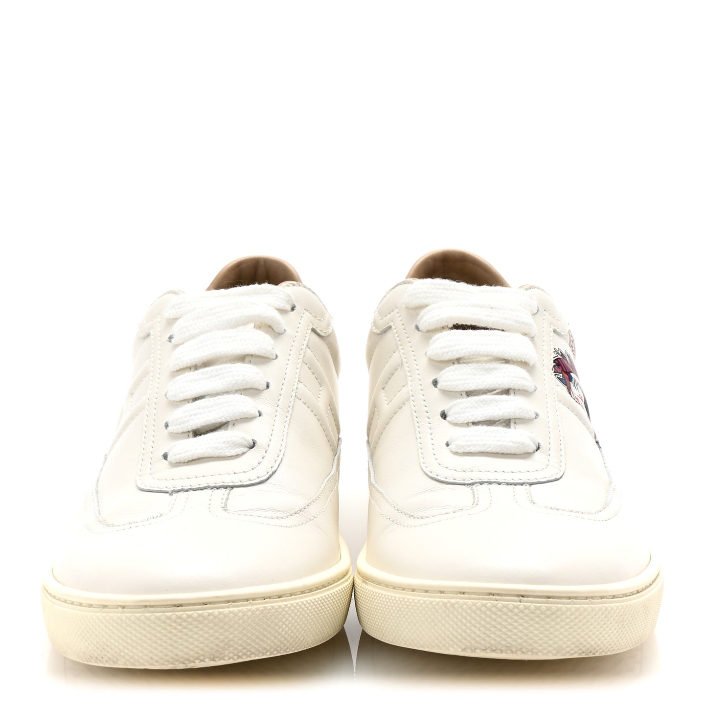 Calfskin Pegase Pop Womens Quicker Sneakers 36.5 White Multicolor