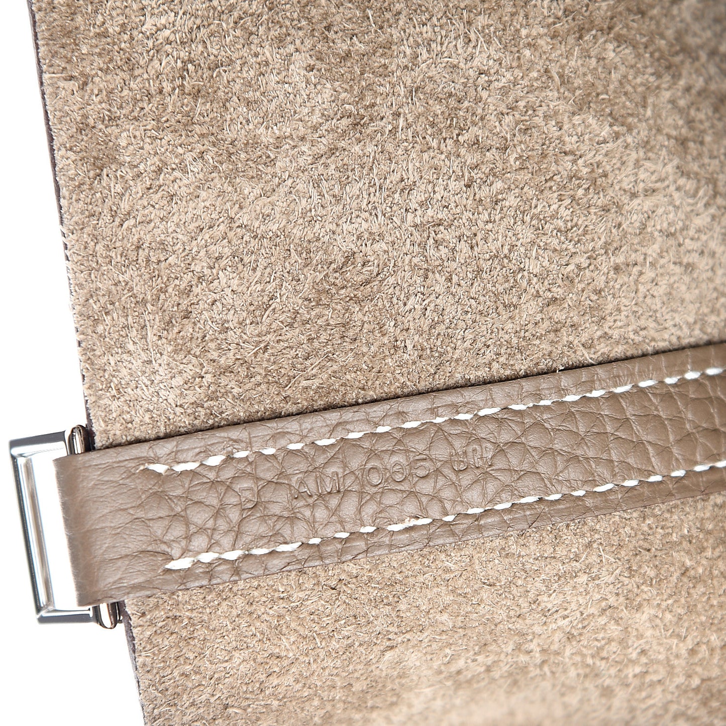 Taurillon Clemence Picotin Lock 22 MM Etoupe