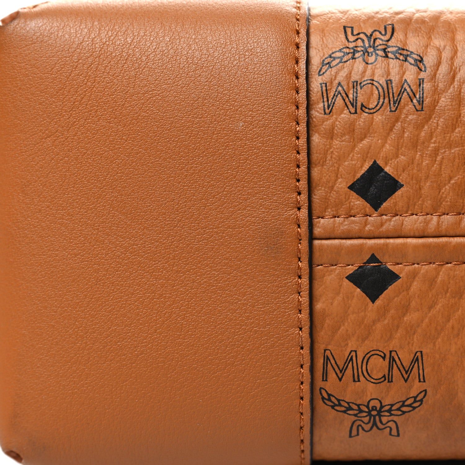 MCM Visetos Large Klara Hobo Cognac 16 of 16