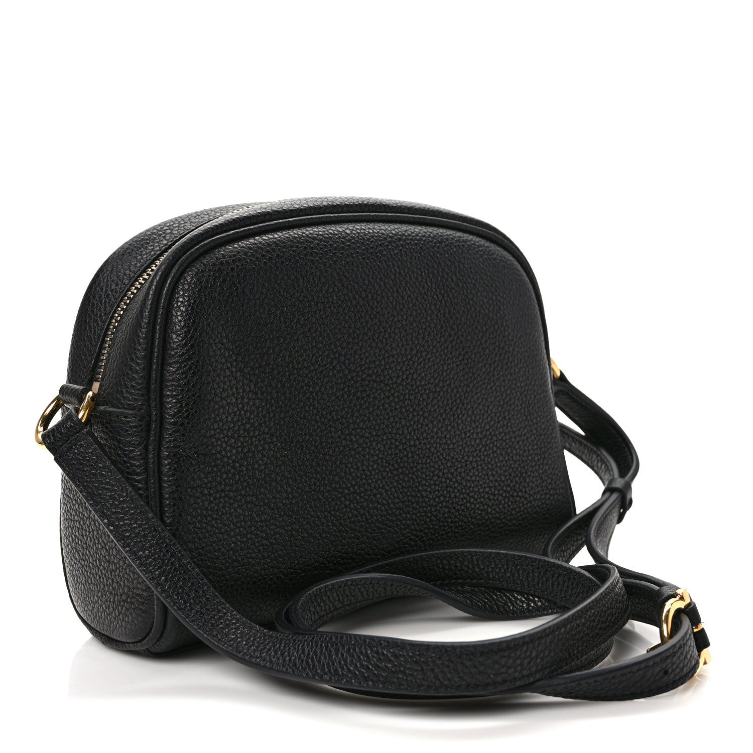 Salvatore Ferragamo Calfskin Travel Camera Crossbody Bag Black 3 of 13