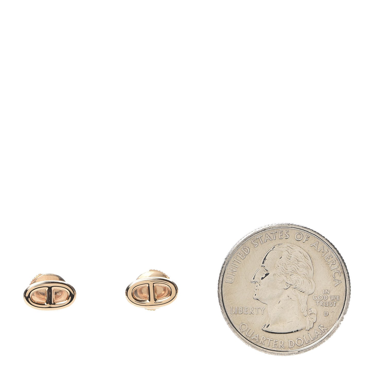 18K Rose Gold TPM Farandole Stud Earrings