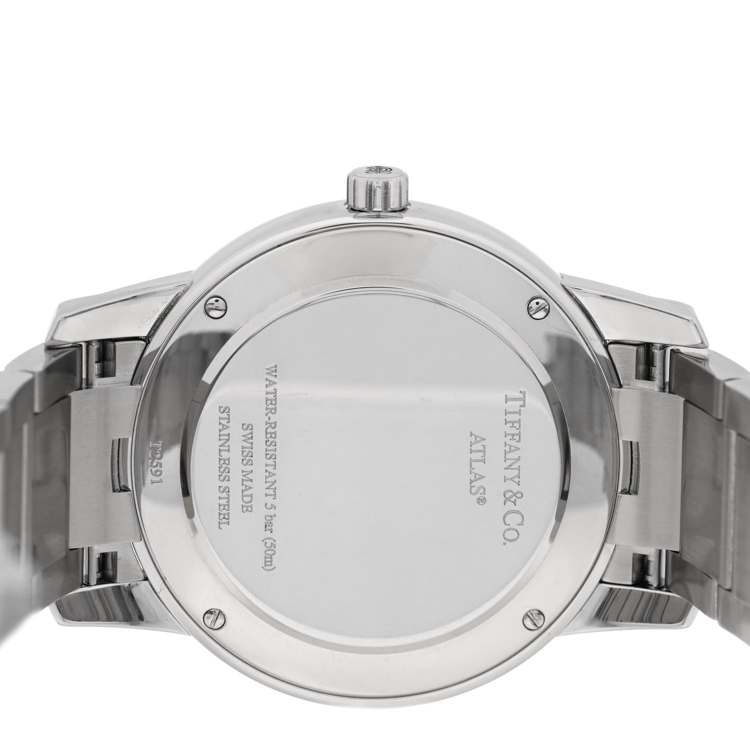 Tiffany Stainless Steel 37mm Atlas 2-Hand Quartz Watch 4 of 4
