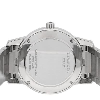 Tiffany Stainless Steel 37mm Atlas 2-Hand Quartz Watch 4 of 4