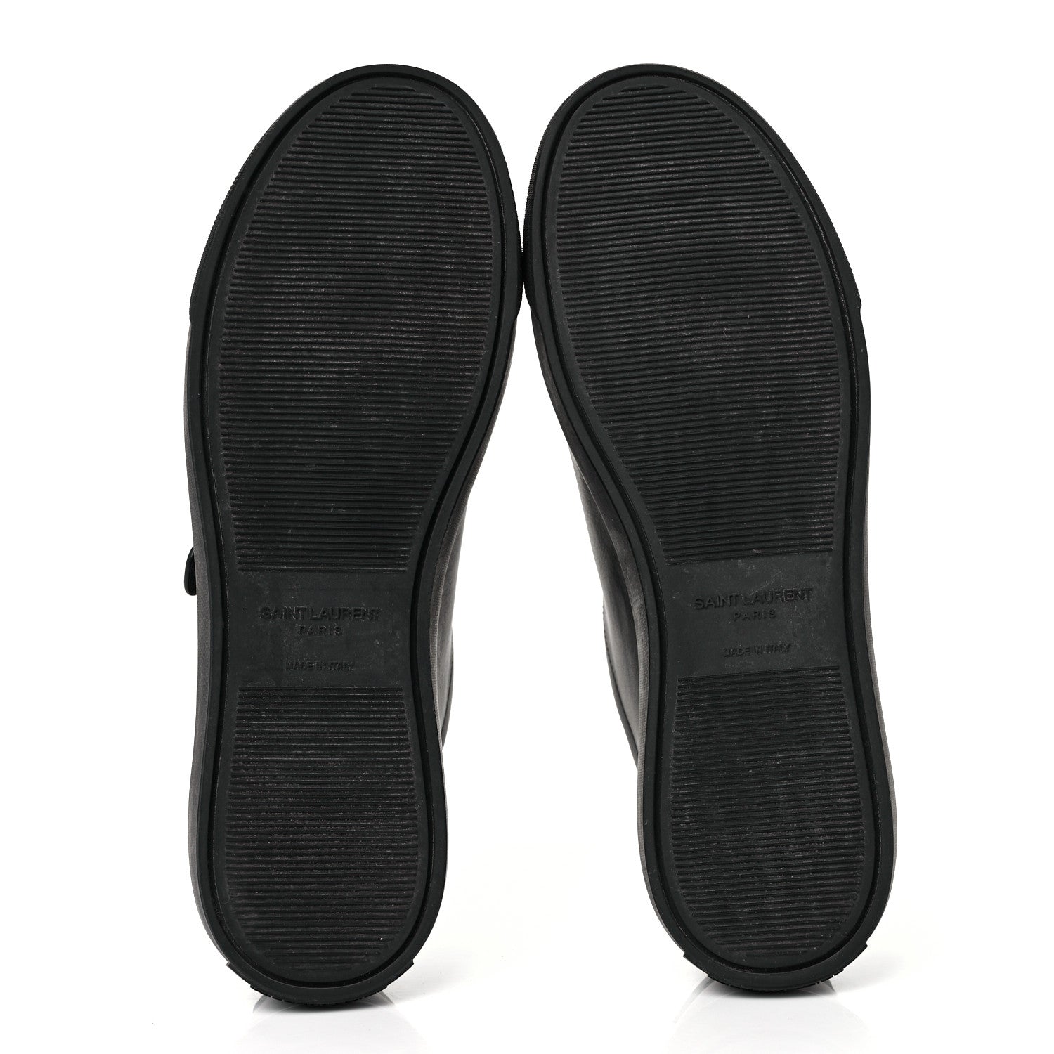 Saint Laurent Calfskin Brooklyn Sneakers 38 black 14 of 22