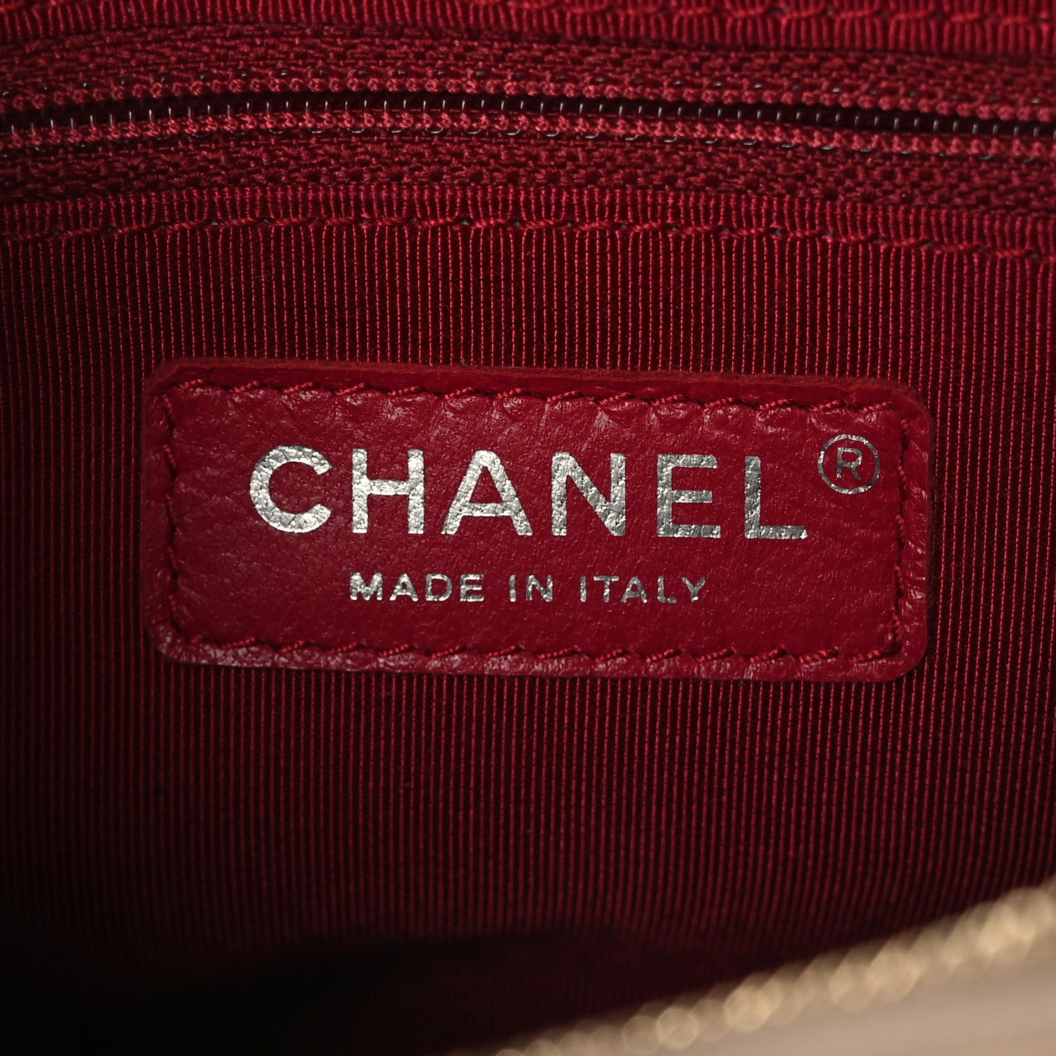 Chanel Aged Calfskin Quilted Medium Gabrielle Hobo Beige Black 6 of 9