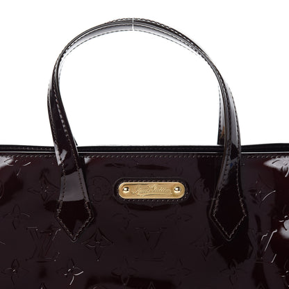 Louis Vuitton Vernis Wilshire PM Amarante 10 of 10