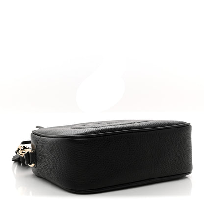 Gucci Pebbled Calfskin Small Soho Disco Bag Black Black 4 of 11