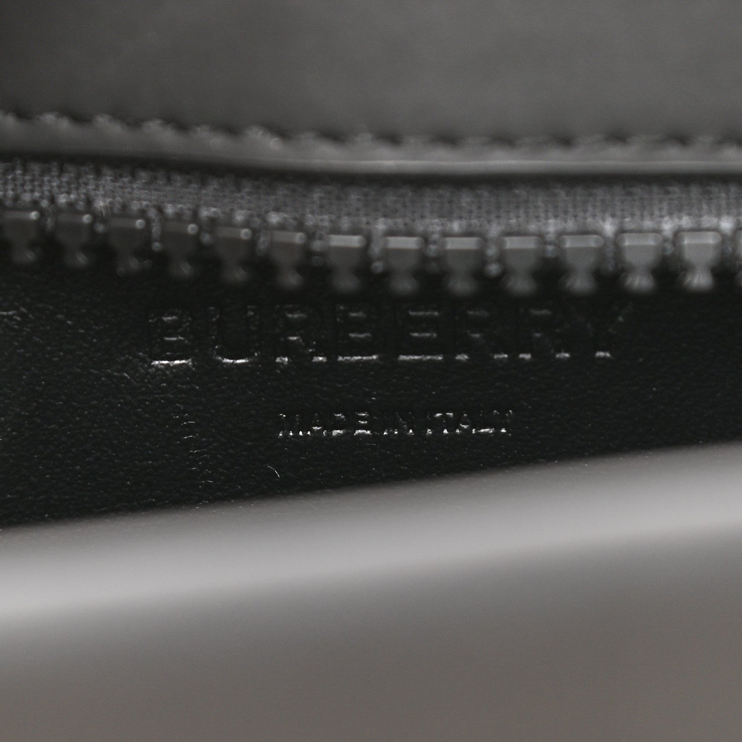 Burberry Rubberised Cotton Foldover Pocket Bag Black 6 of 8
