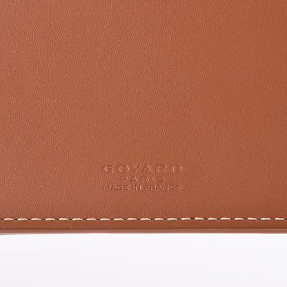 Goyard Goyardine Richelieu Wallet Black Gold 6 of 8
