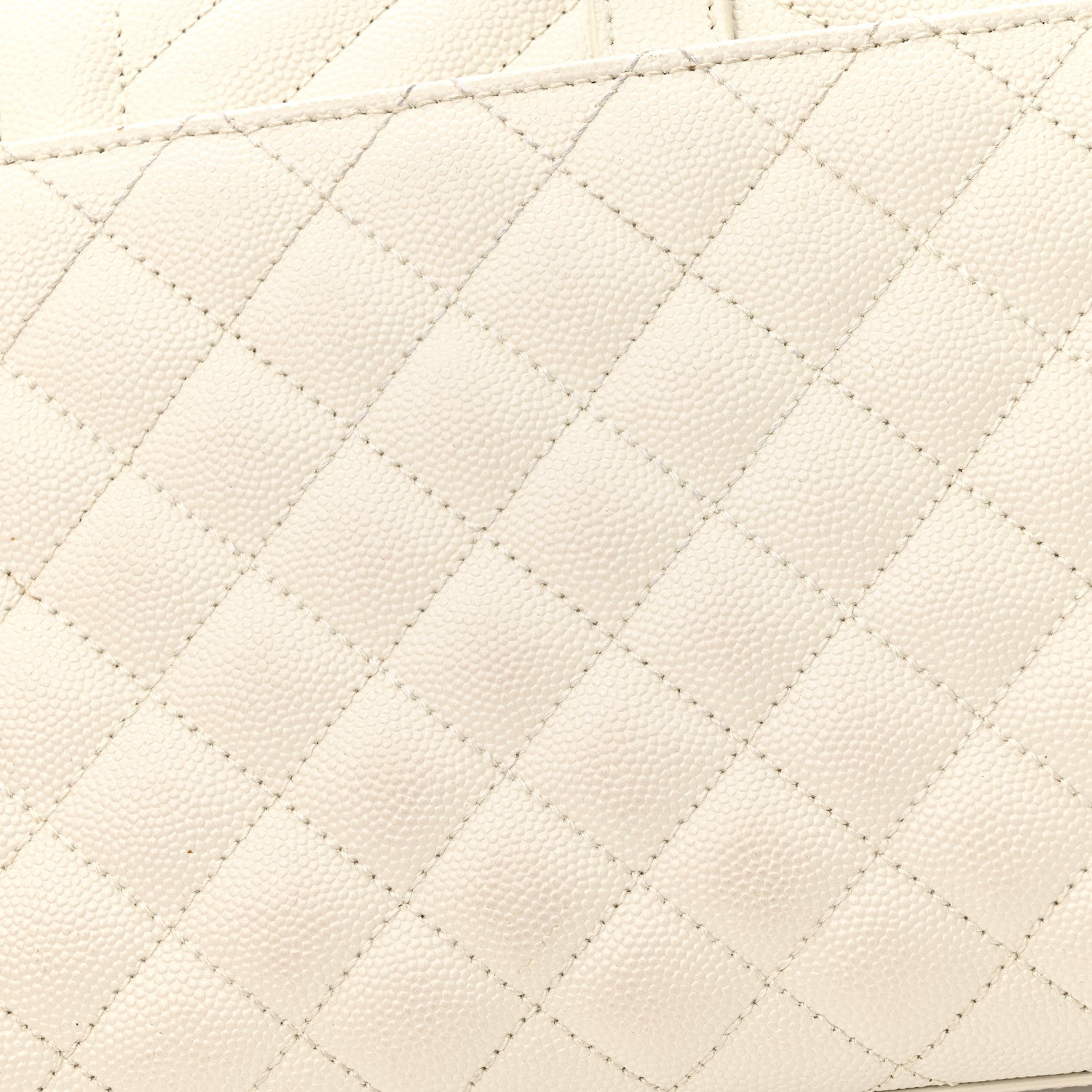 Saint Laurent Grain De Poudre Textured Mixed Matelasse Medium Triquilt Monogram Satchel Porcellana 15 of 18