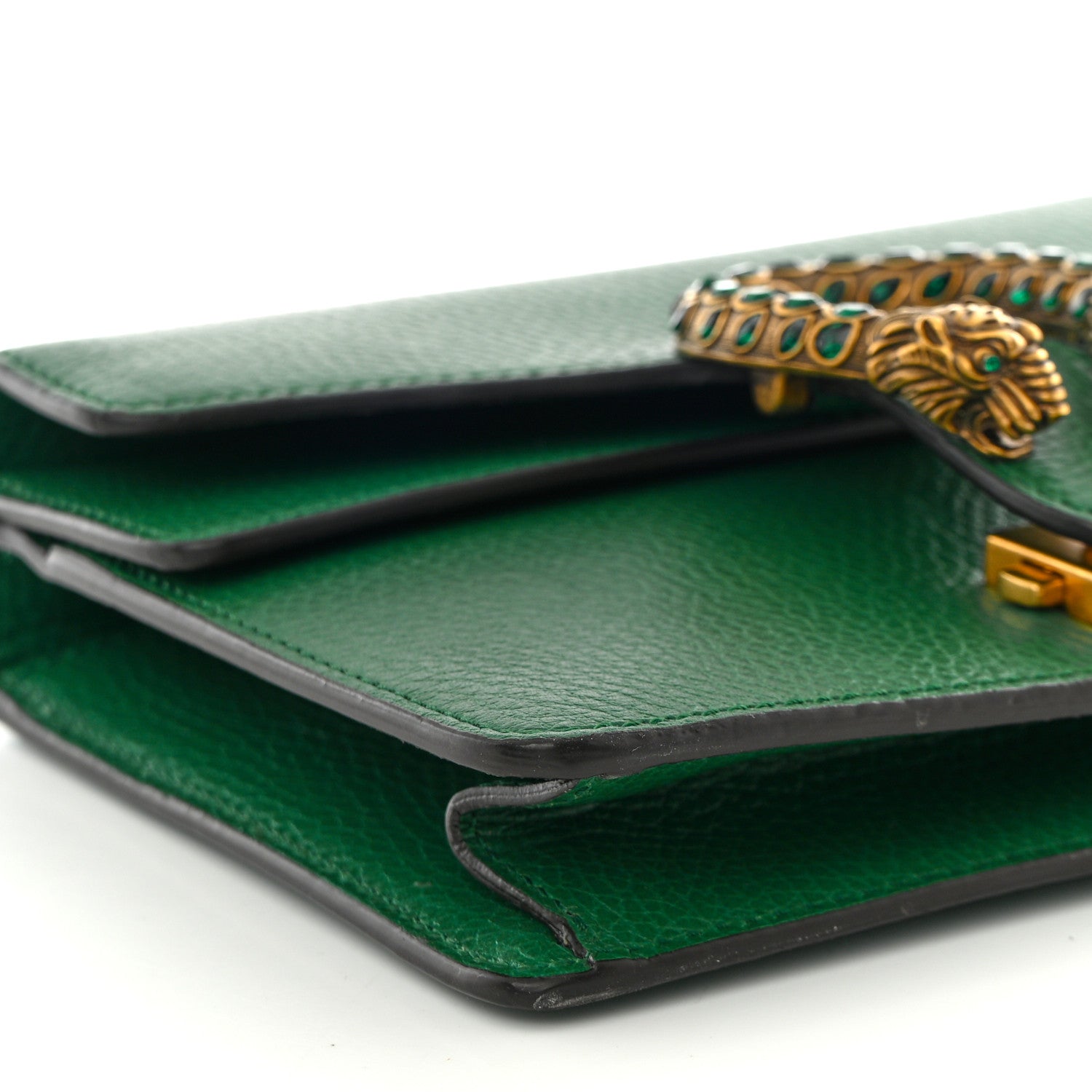 Gucci Calfskin Mini Dionysus Shoulder Bag Emerald 10 of 13