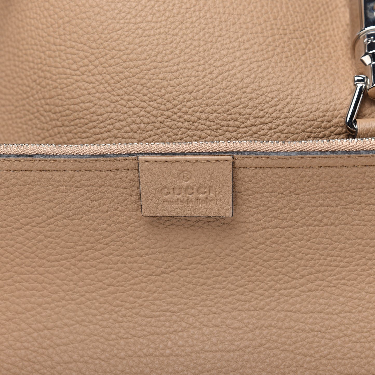 Soft Grained Calfskin Large Jackie Hobo Classic Camel