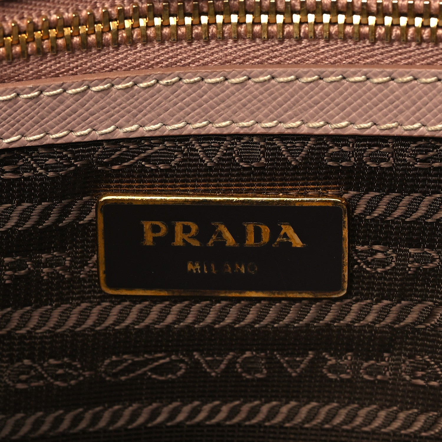 Prada Saffiano Medium Galleria Double Zip Tote Cammeo 6 of 9
