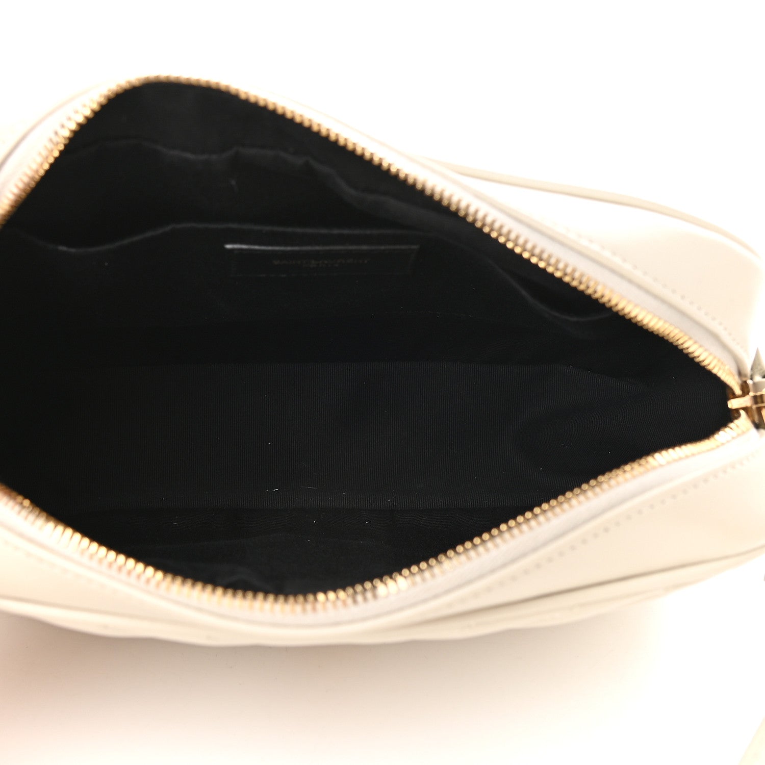 Saint Laurent Calfskin Matelasse Monogram Lou Camera Bag Crema Soft 5 of 10