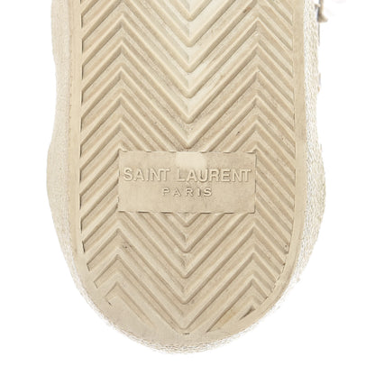 Saint Laurent Nappa Star Court Sneakers 34 Off White 8 of 13